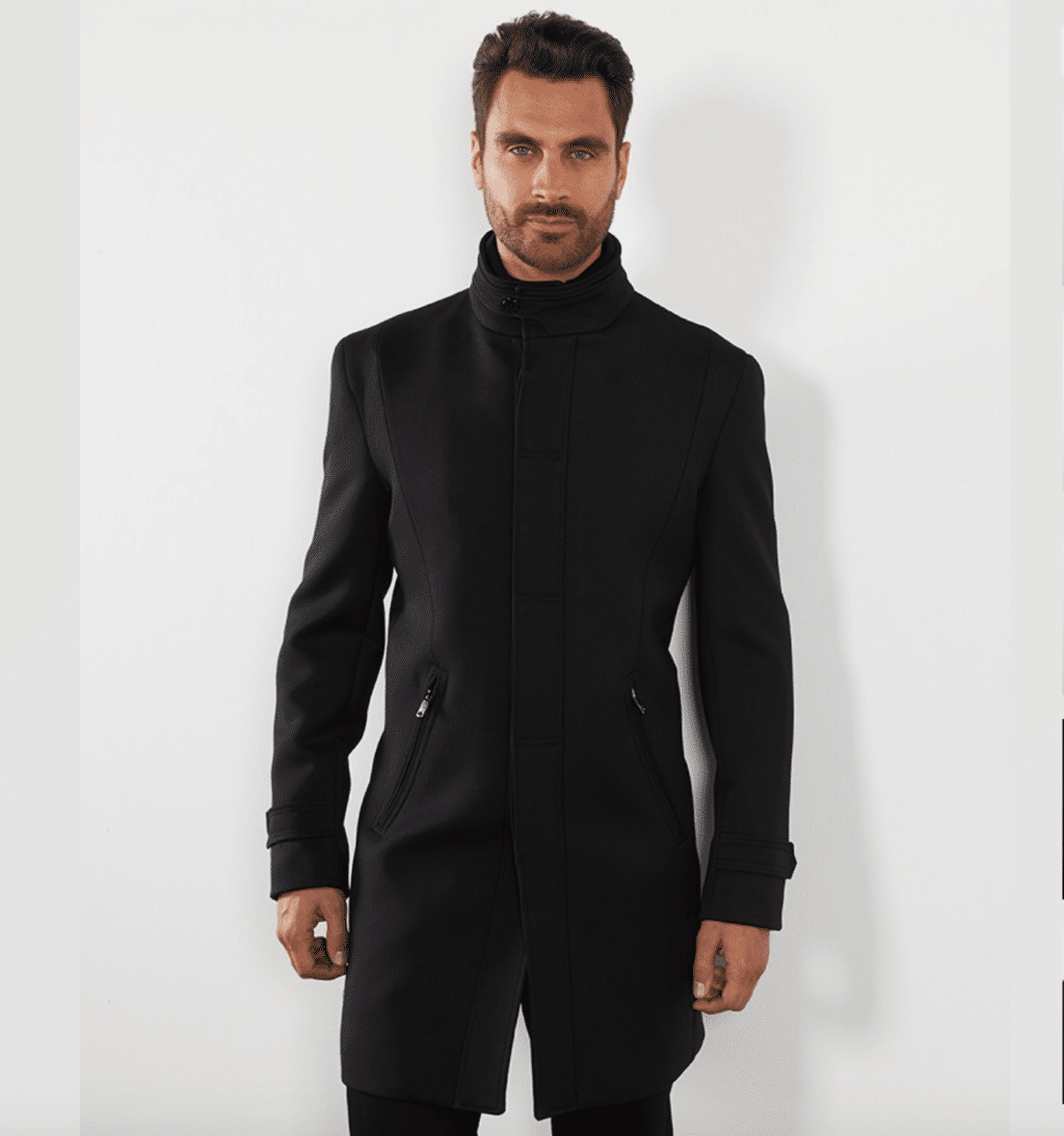 manteau 100 polyester est chaud